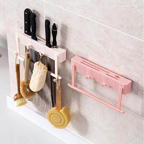 HandmadeTHshop Kitchen Ware Knife Holder Wall Mounted Pink