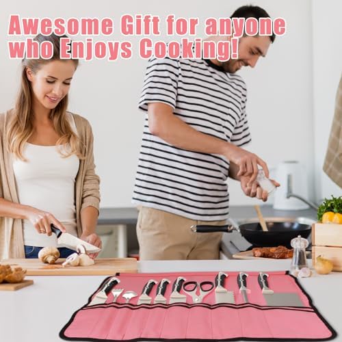 Pink Chef Knife Bag