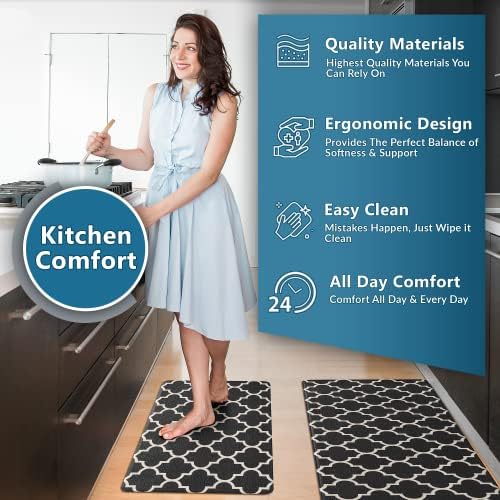 ComfiLife Anti-Fatigue Kitchen Mat Set Comfort Protection