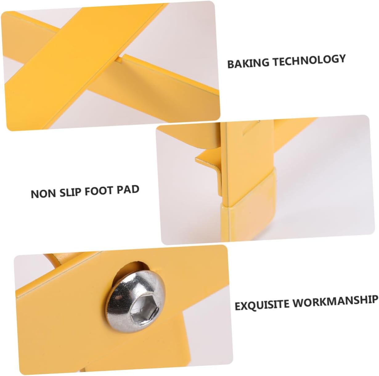 Elegant Yellow Knife Holder Space-Saving