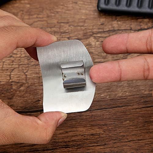 304 Stainless Steel Finger Guard Knife Protector for Kitchen Safety