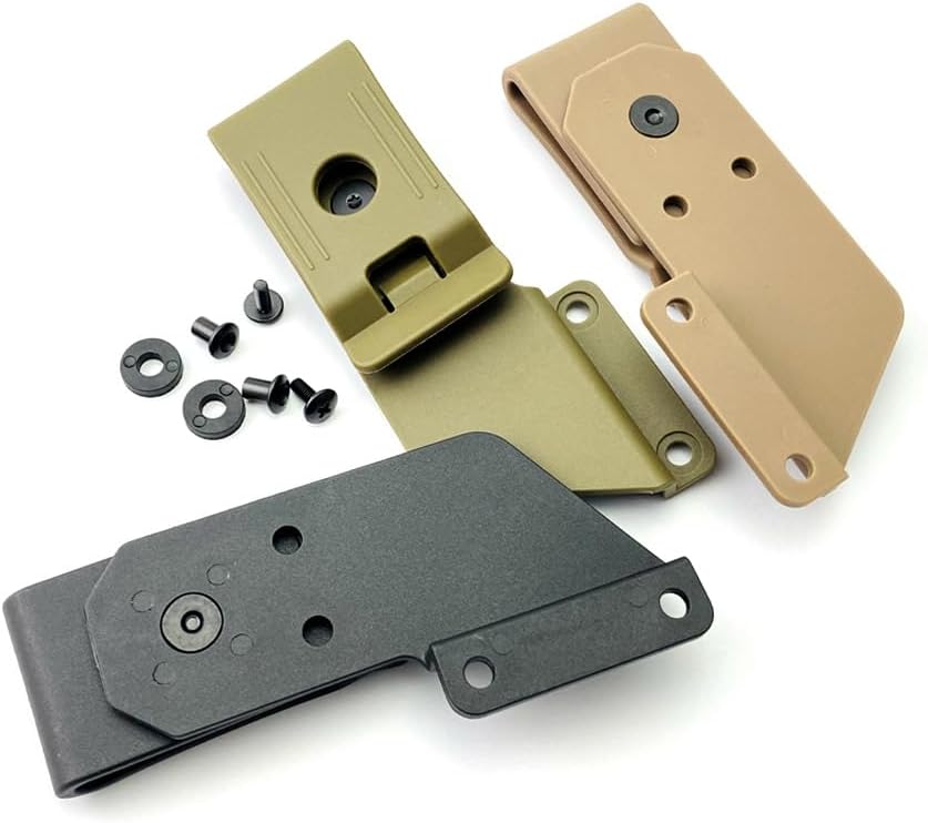 9-Piece 360-Degree Rotatable Clips for Kydex Sheath Knives