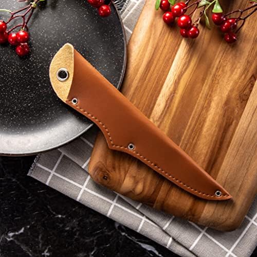 UPKOCH 5 Pcs Chef Knife Guards Premium PU Leather Knife Covers