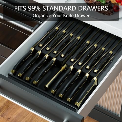 Your Ultimate Knife Storage Solution - 16 Knives Organized Perfectly