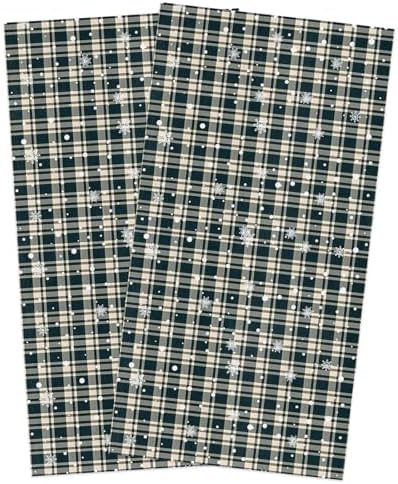 ZOE GARDEN Christmas Snowflake Kitchen Towels