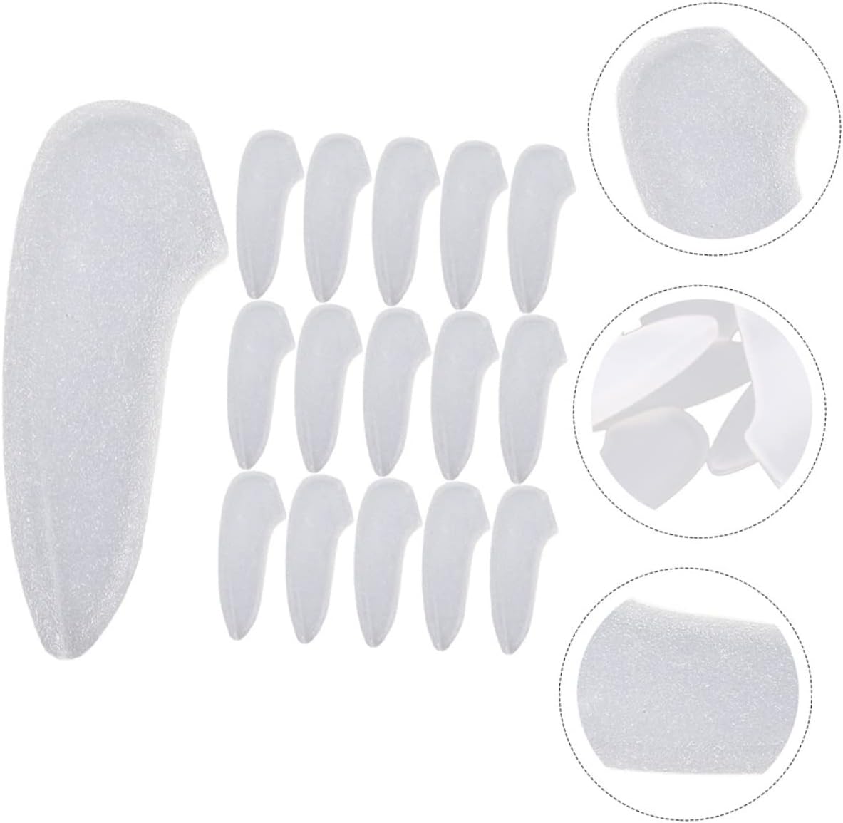 30-Pack Plastic Knife Tip Protectors