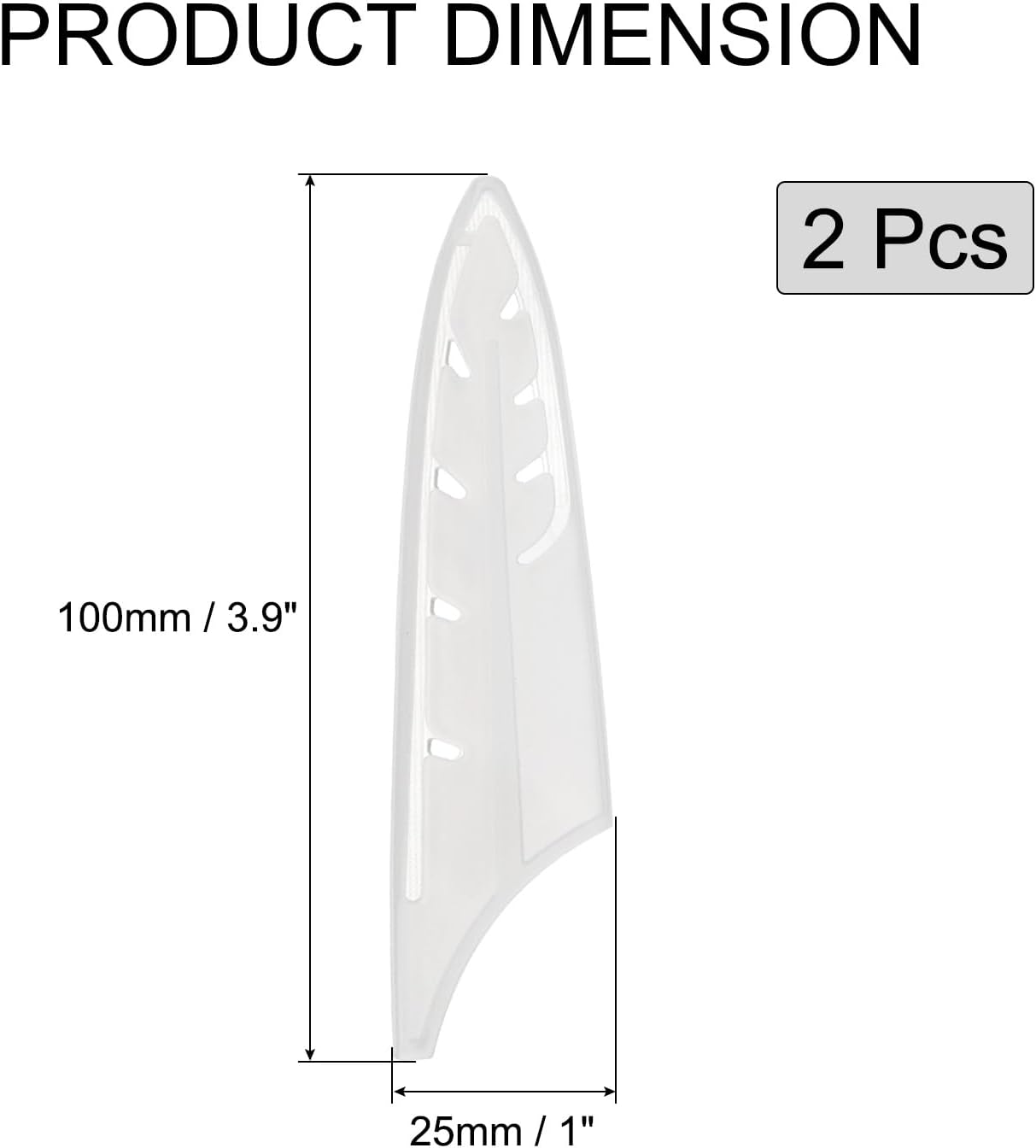 All-In-One 2-Piece Knife Cover Sleeves