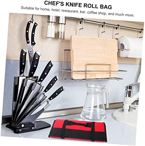 Garneck Portable Chef Knife Roll Bag with 22 Slots