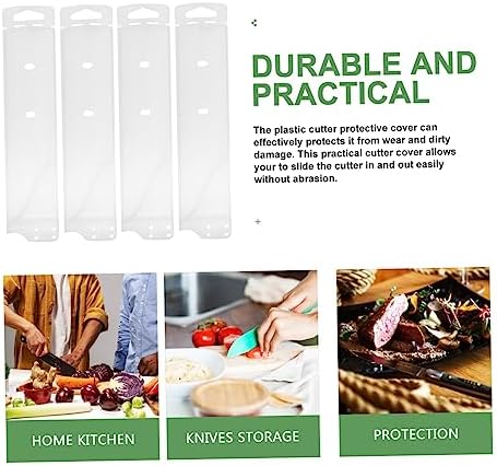 Mikinona 4-Piece Knife Protector Sleeve Protect Your Cooking Invest