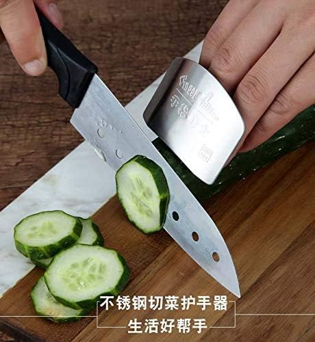 304 Stainless Steel Finger Guard Knife Protector for Kitchen Safety