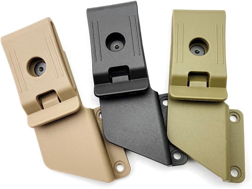 9-Piece 360-Degree Rotatable Clips for Kydex Sheath Knives