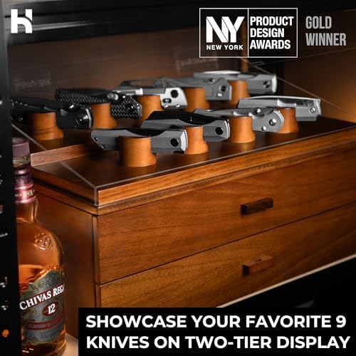 Premium 50-Knives Workflow Display Case