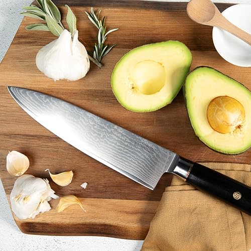 Yatoshi 6-Piece Magnetic Kitchen Knife Block Set
