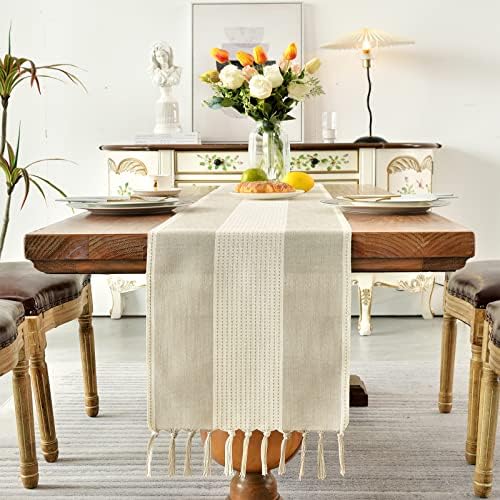 Wracra Linen Table Runner 108 Inches Long 1