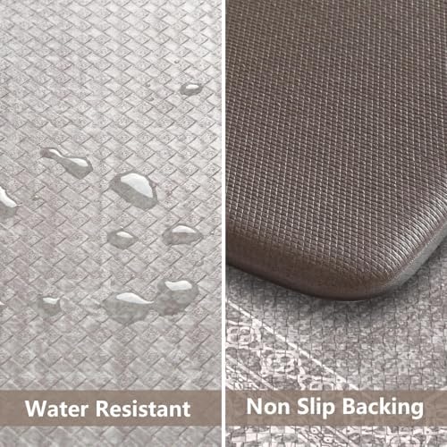 Anti-Fatigue Standing Mat Set - Durable Kitchen Mat for Kitchen Desk Laundry
