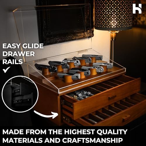 Premium 50-Knives Workflow Display Case