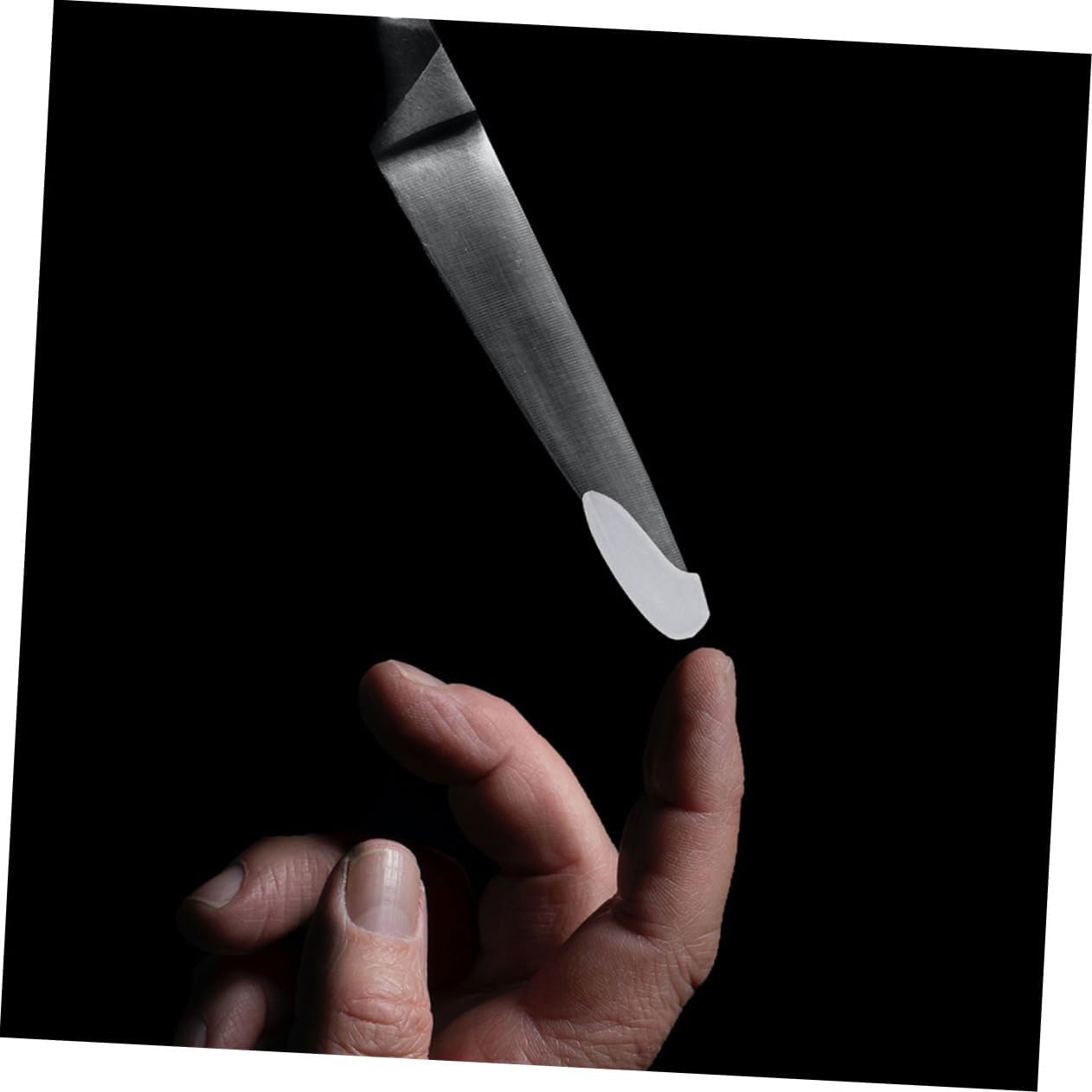 LABRIMP 50 Pcs Knives Tip Covers Guard Set Plastic White
