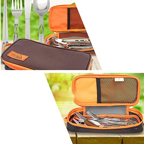 Cabilock Storage Bag for Kitchen Utensils Travel Outdoor Use