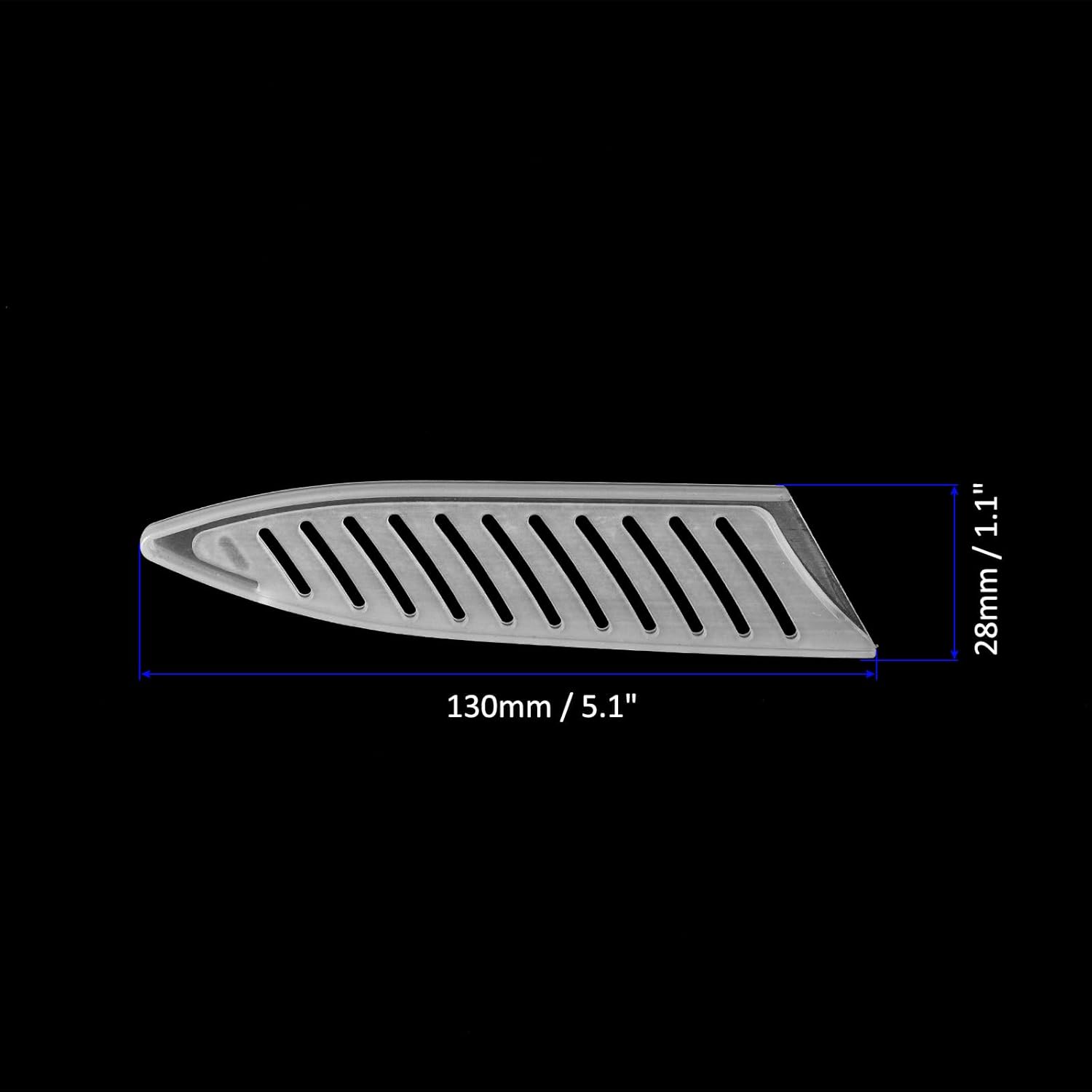 5-Pack Plastic Knife Sheaths with Durable Design
