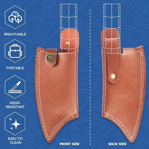 XYJ Leather Sheath Perfect Protection for 6-Inch Chef Knives