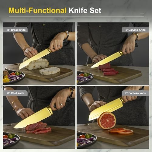 German stainless steel knife set