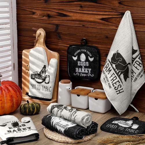 8 Pcs Farm Animal Kitchen Tools Set
