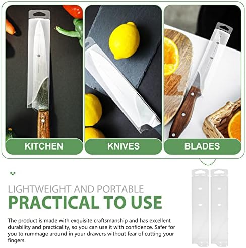 Luxshiny 4pcs Universal Knife Guards Case Protector