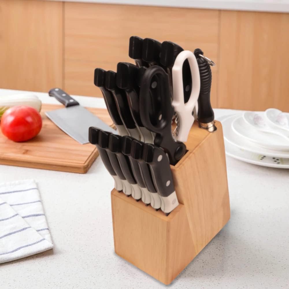 Elegant Kitchen Knife Holder 15 Slot Universal knife block