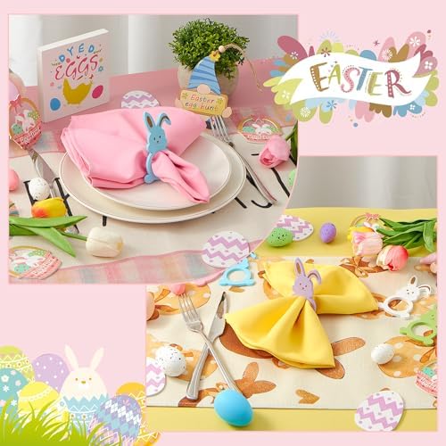Easter Bunny Napkin Rings Set of 12