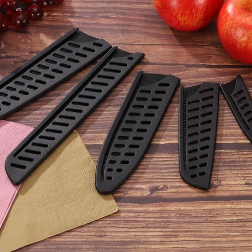 3-Piece Wooden Knife Covers SetProtective Durable Kitchen Knives Protector