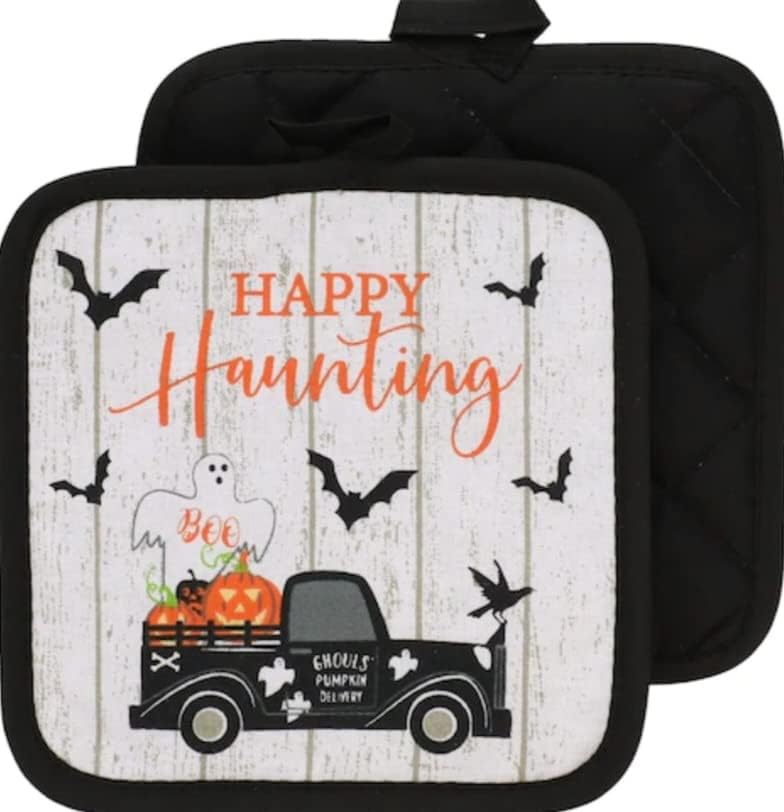 Halloween Kitchen Linen Set for witches and goblins