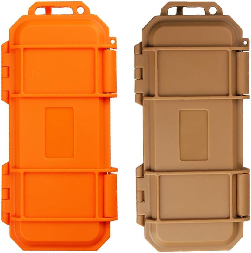 UPFIST ABS fiberglass Knives Case Orange Outdoor Storage Box