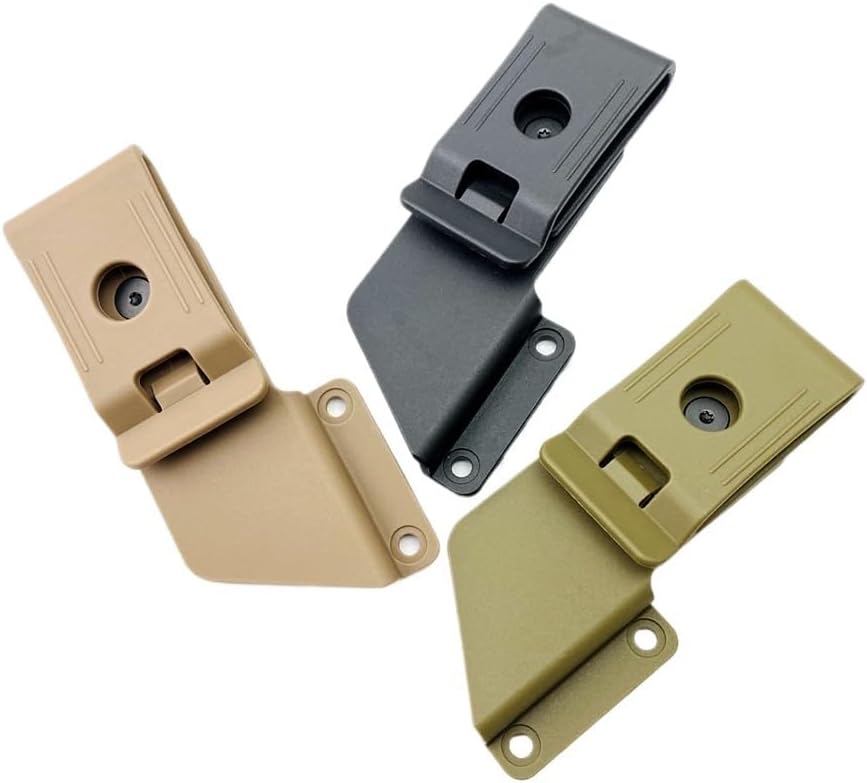 9-Piece 360-Degree Rotatable Clips for Kydex Sheath Knives
