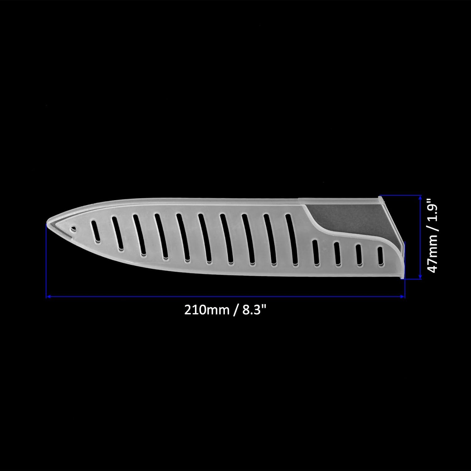 Create a protective knife sheath M METERXITY 2 Pack Plastic Knife Sheaths
