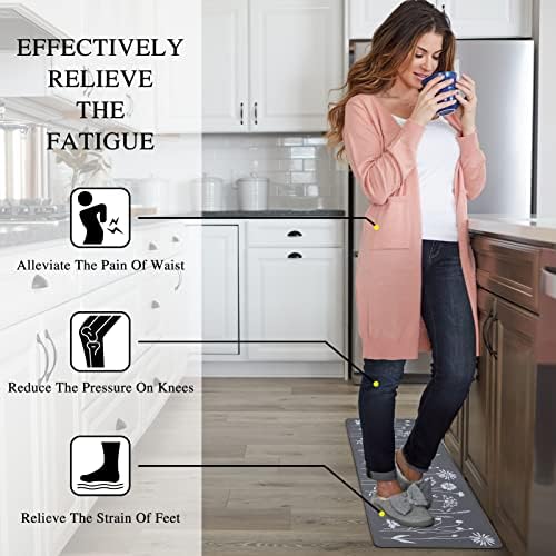Rempry 2-Piece Kitchen Rugs Mats Set