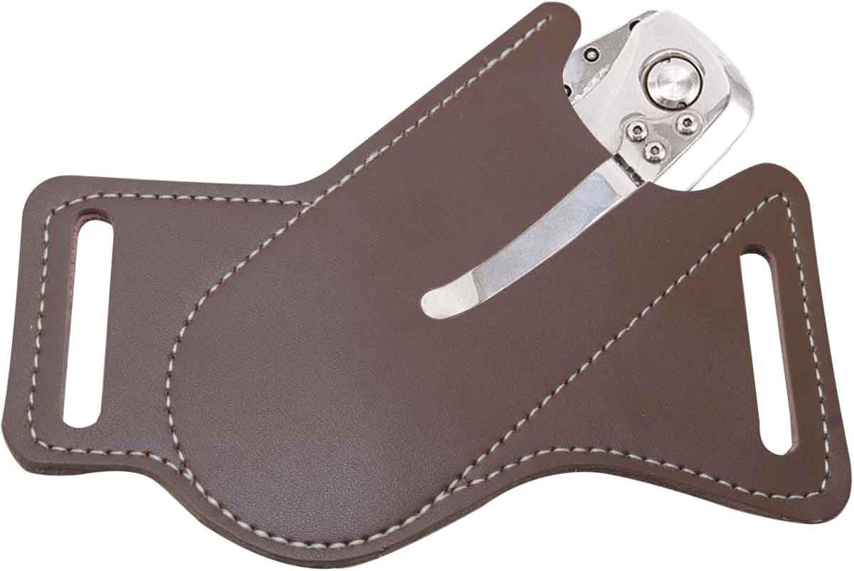 Premium Leather Brown EDC Tool Organizer