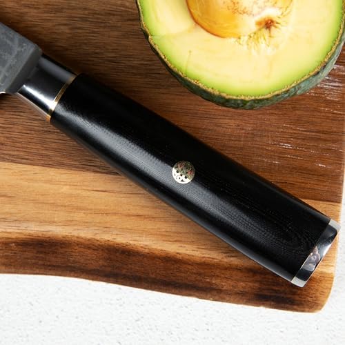 Yatoshi 6-Piece Magnetic Kitchen Knife Block Set