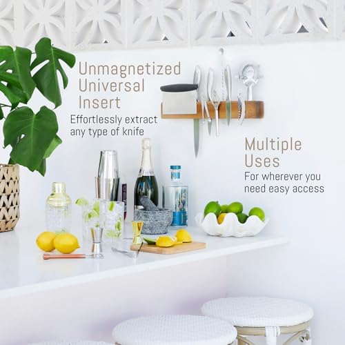 Premium 24 Magnetic Knife Holder with Double Storage Charming Design