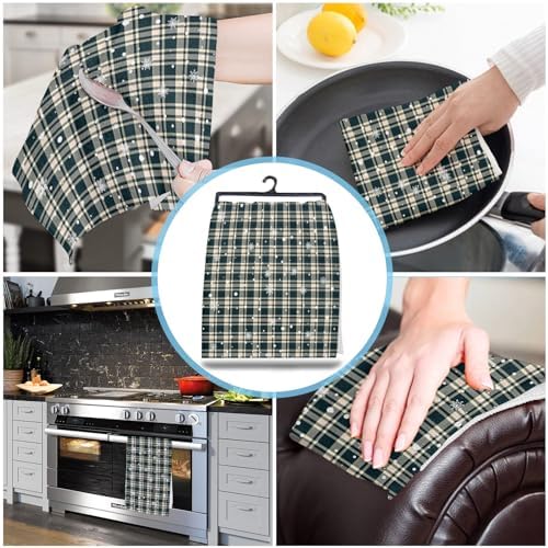 ZOE GARDEN Christmas Snowflake Kitchen Towels