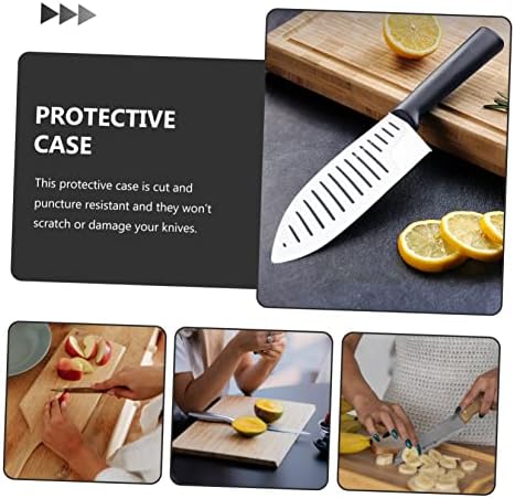 OSALADI 6-Piece Chefs Knife Scabbard