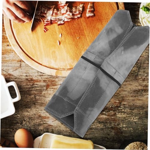 BESPORTBLE Canvas Cutter Storage Bag for Kitchen and Camping