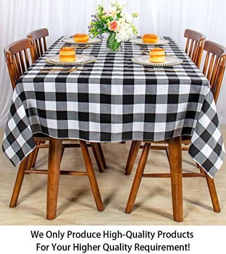 Stylish_csv Buffalo Plaid Tablecloth for 54x54-Inch Tables