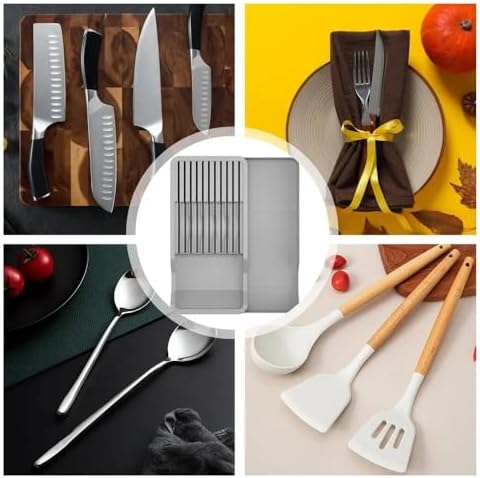 RIIPOO Expandable Knife Organizer