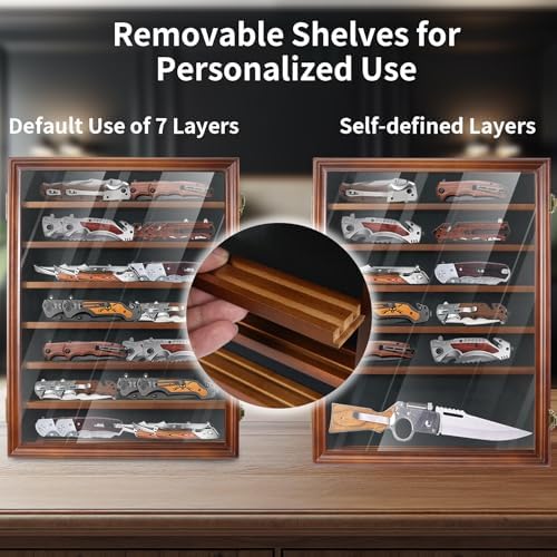 Organize and display your pocket knives elegantly