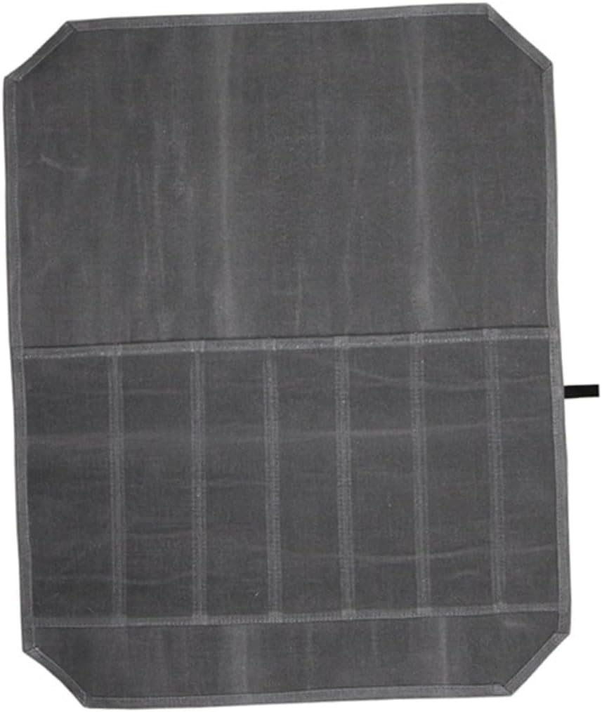 Hemoton Folding Storage Bag Canvas Travel Knife Holder