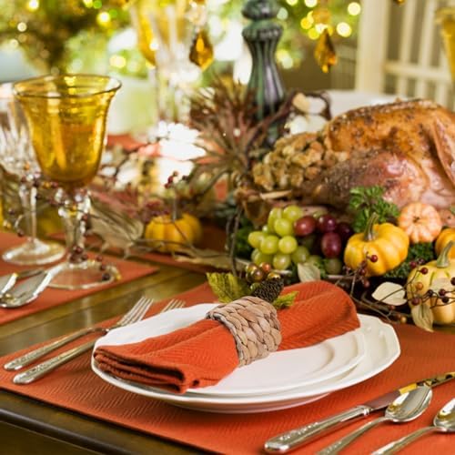 Stylish Handmade Napkin Rings Set of 12