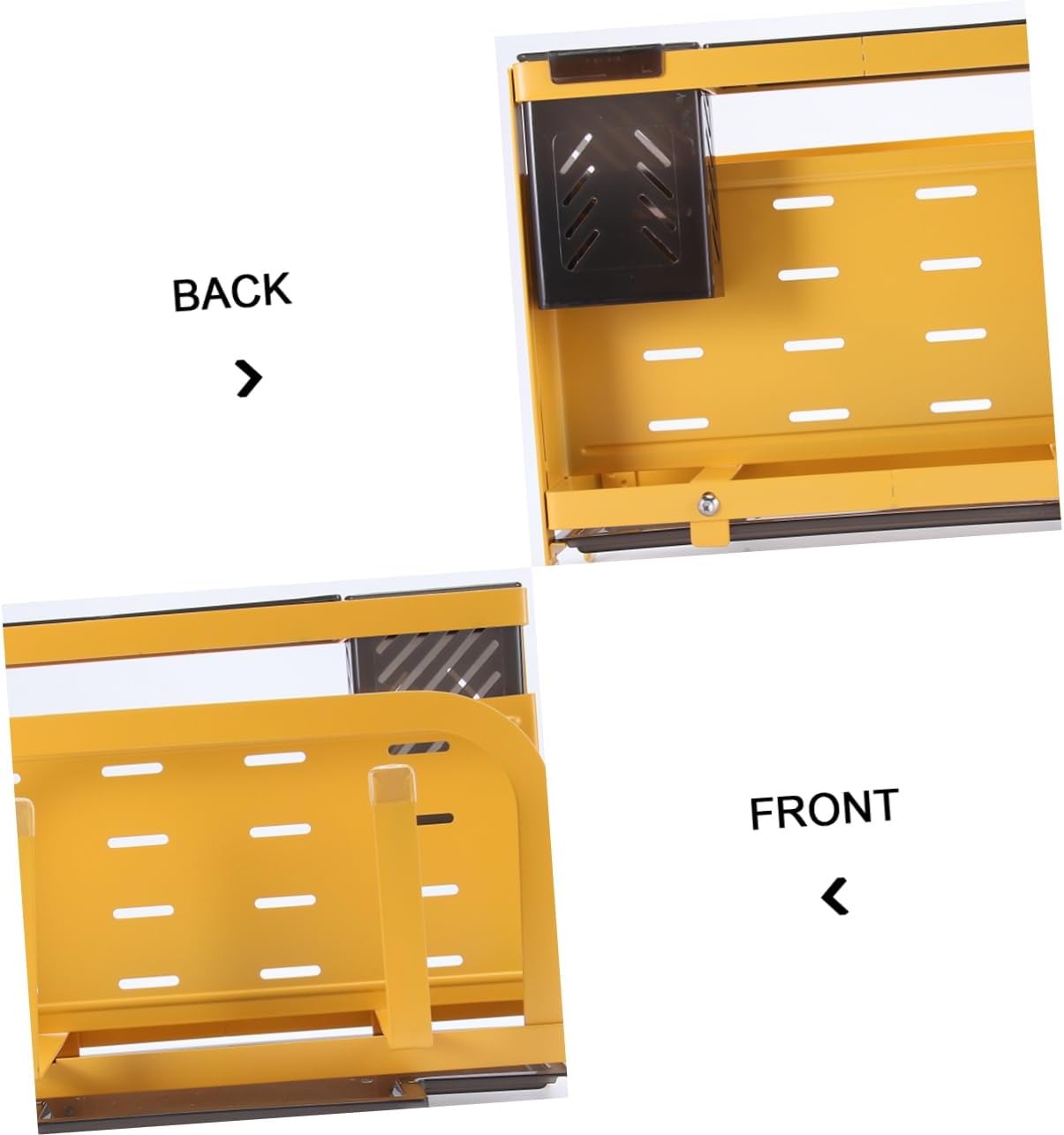 Elegant Yellow Knife Holder Space-Saving