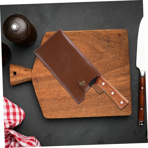 Kitchen Knife Artificial Leather Case Cutter Holder