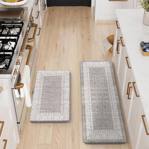 Anti-Fatigue Standing Mat Set - Durable Kitchen Mat for Kitchen Desk Laundry