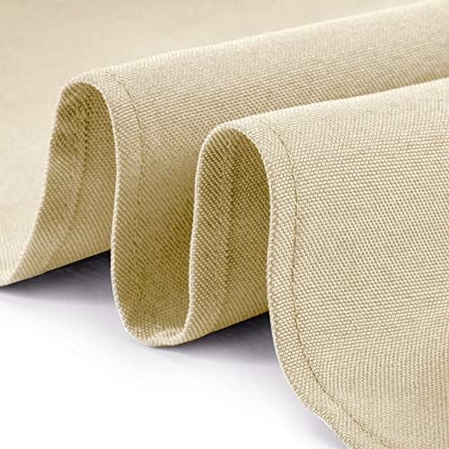 108 Premium Round Tablecloth - Stain-Resistant and Durable